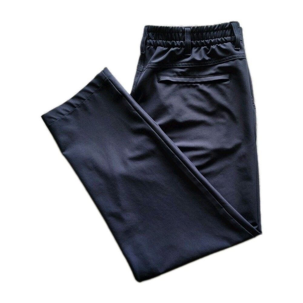 Marc New York Andrew Marc Men's 36x30 Navy Blue Commuter Pants Classic Comfort